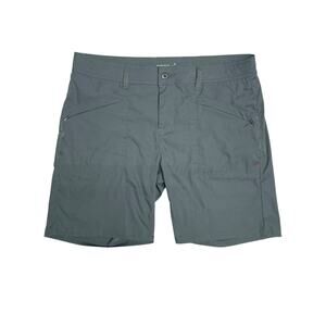 TOAD&CO Metrolite 8" Hiking Shorts UPF 40+ Dark Gray Size 12 Summer Outdoor